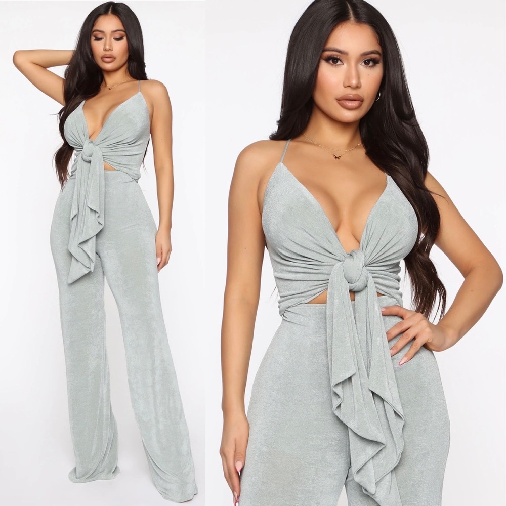 Becky Jumpsuit - Sage 🤍